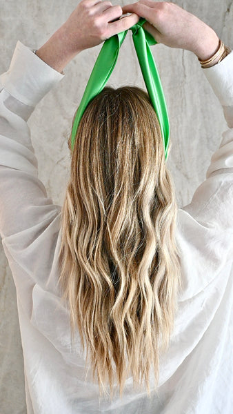 Hair Ribbon in Kelly Green