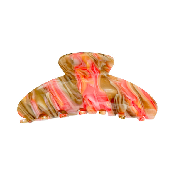 Rainbow Sherbert Cling Clip