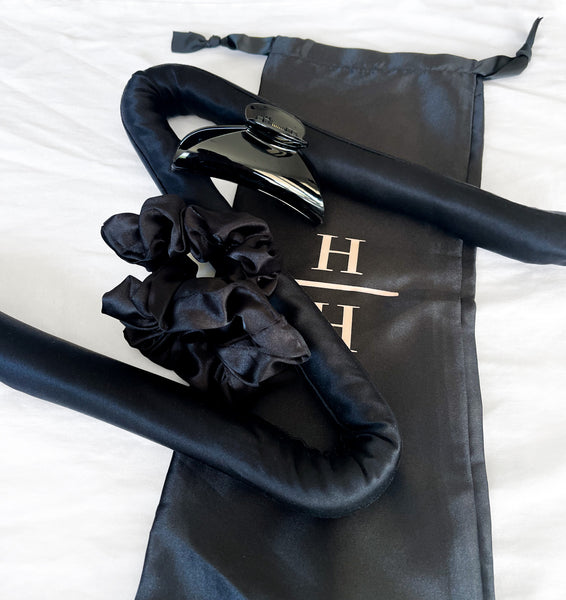 Black Curling Ribbon Travel Kit